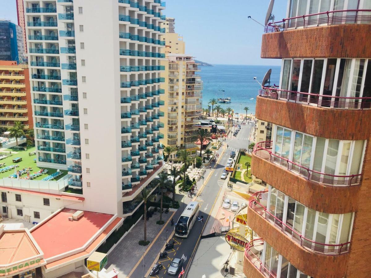 Inlesa Vistas Al Mar Apartman Benidorm Kültér fotó