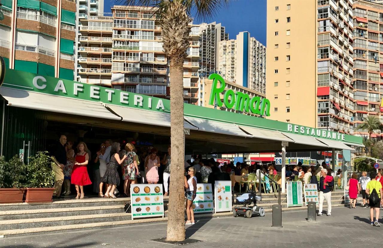 Inlesa Vistas Al Mar Apartman Benidorm Kültér fotó