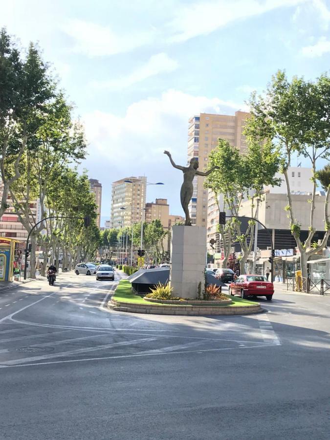 Inlesa Vistas Al Mar Apartman Benidorm Kültér fotó