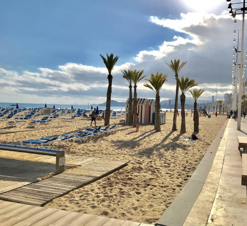 Inlesa Vistas Al Mar Apartman Benidorm Kültér fotó
