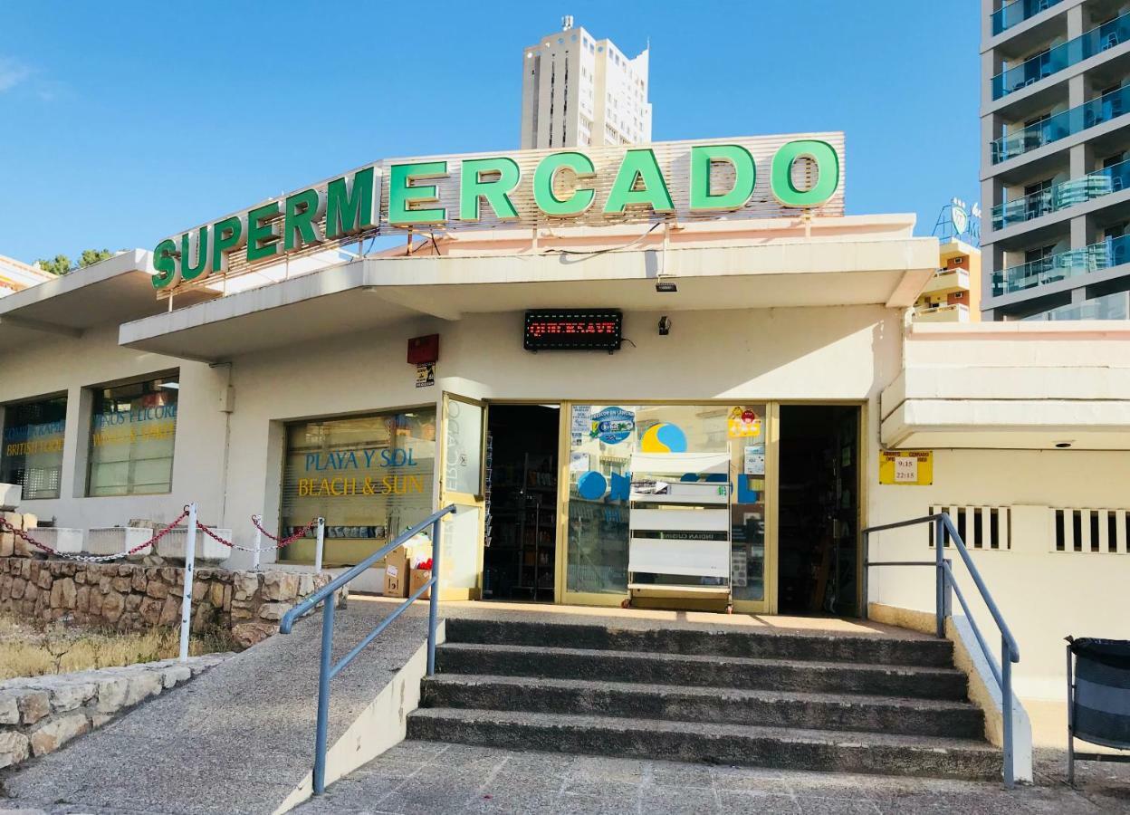 Inlesa Vistas Al Mar Apartman Benidorm Kültér fotó