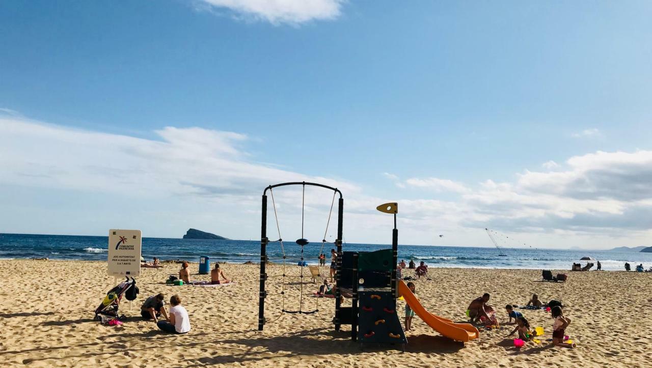 Inlesa Vistas Al Mar Apartman Benidorm Kültér fotó